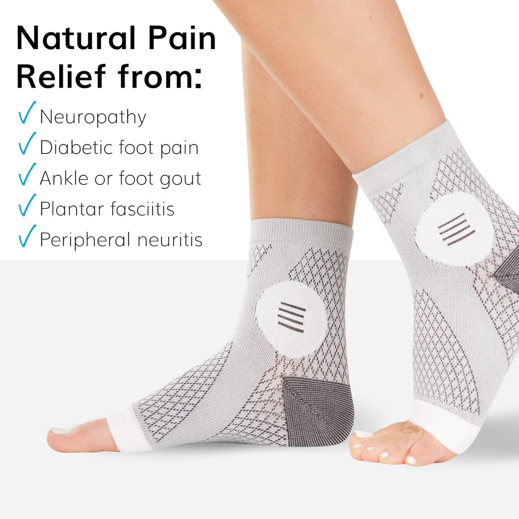 Neuropathy Socks for Swollen Feet and Ankles | Pack of 2