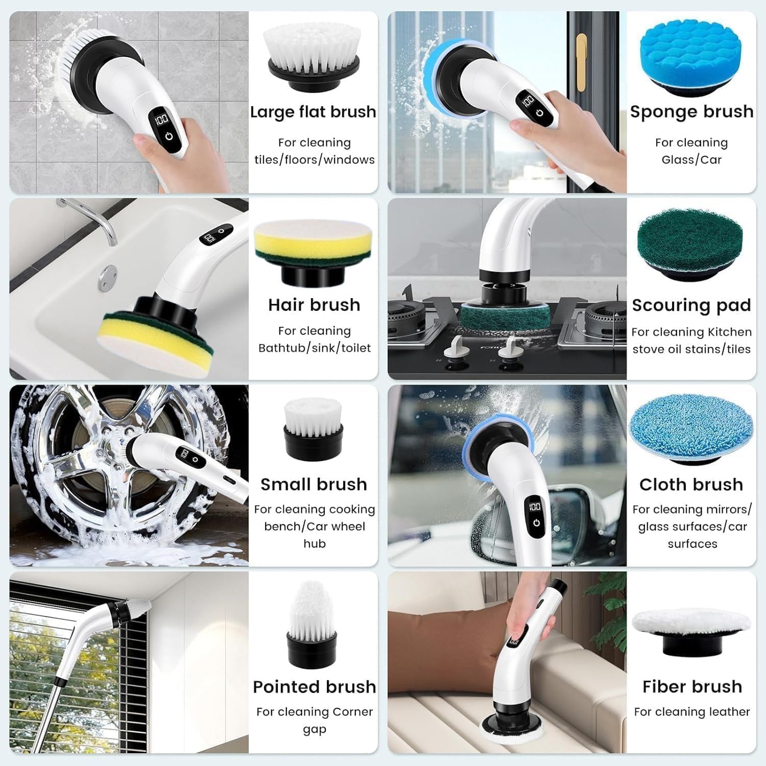 ShelterSpice Spinny |  9 in 1 Scrubber