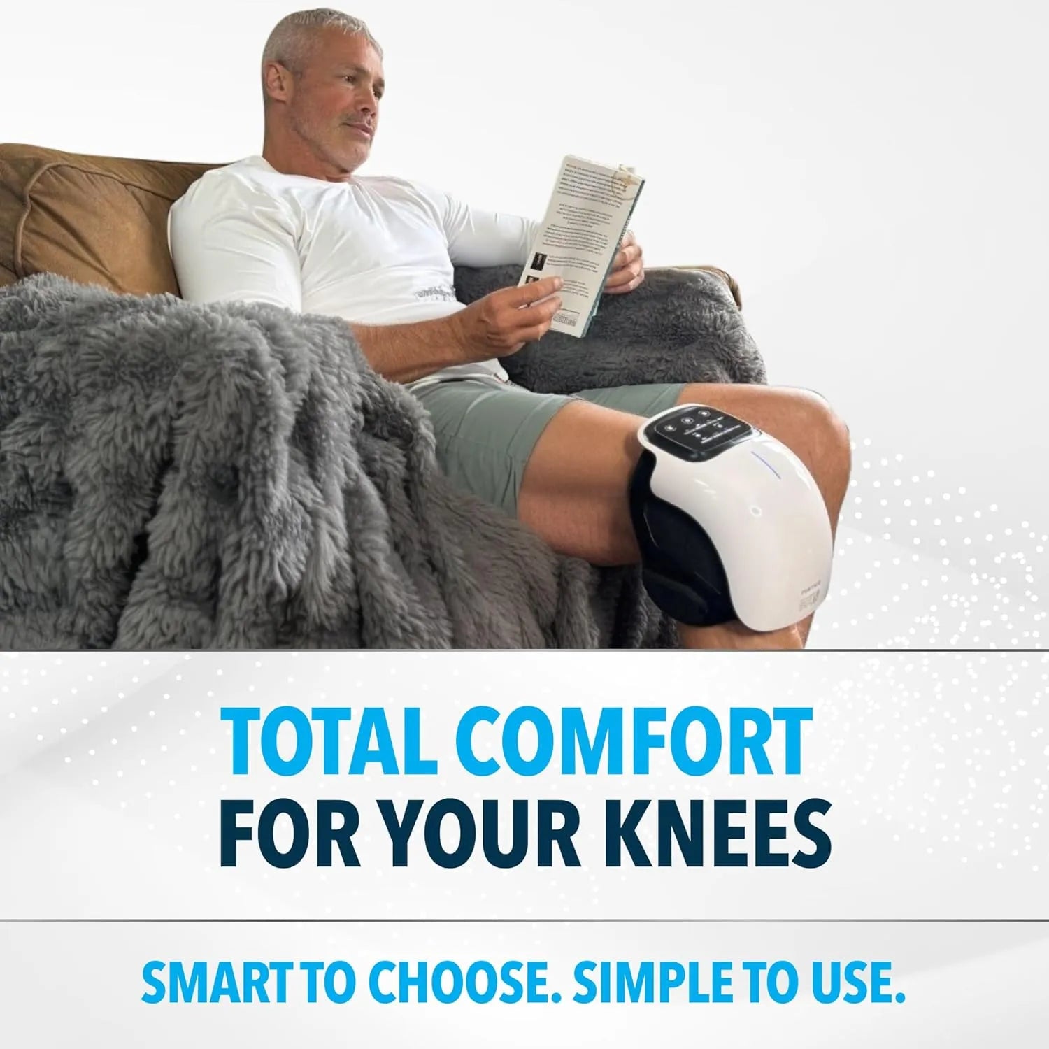 Kneva™ | 3 in 1 Cordless Knee Massager