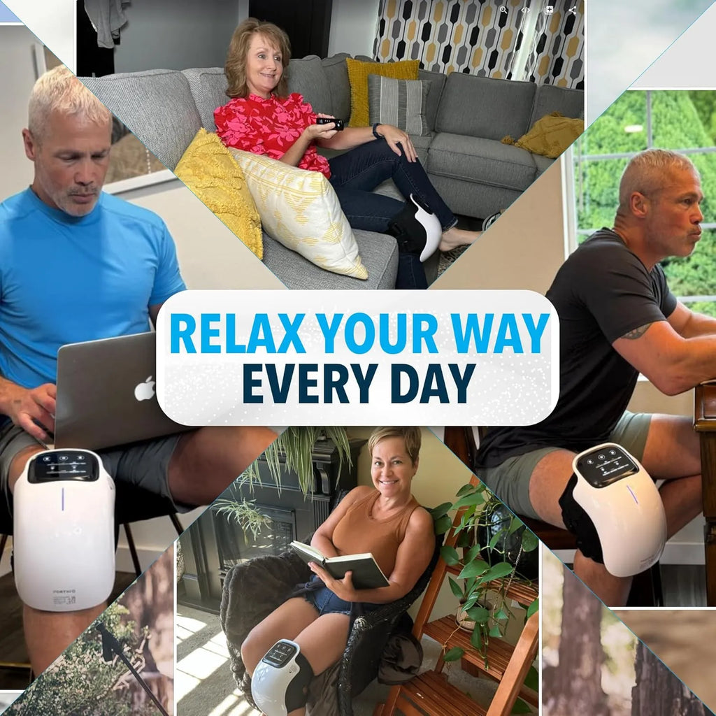 Kneva™ | 3 in 1 Cordless Knee Massager