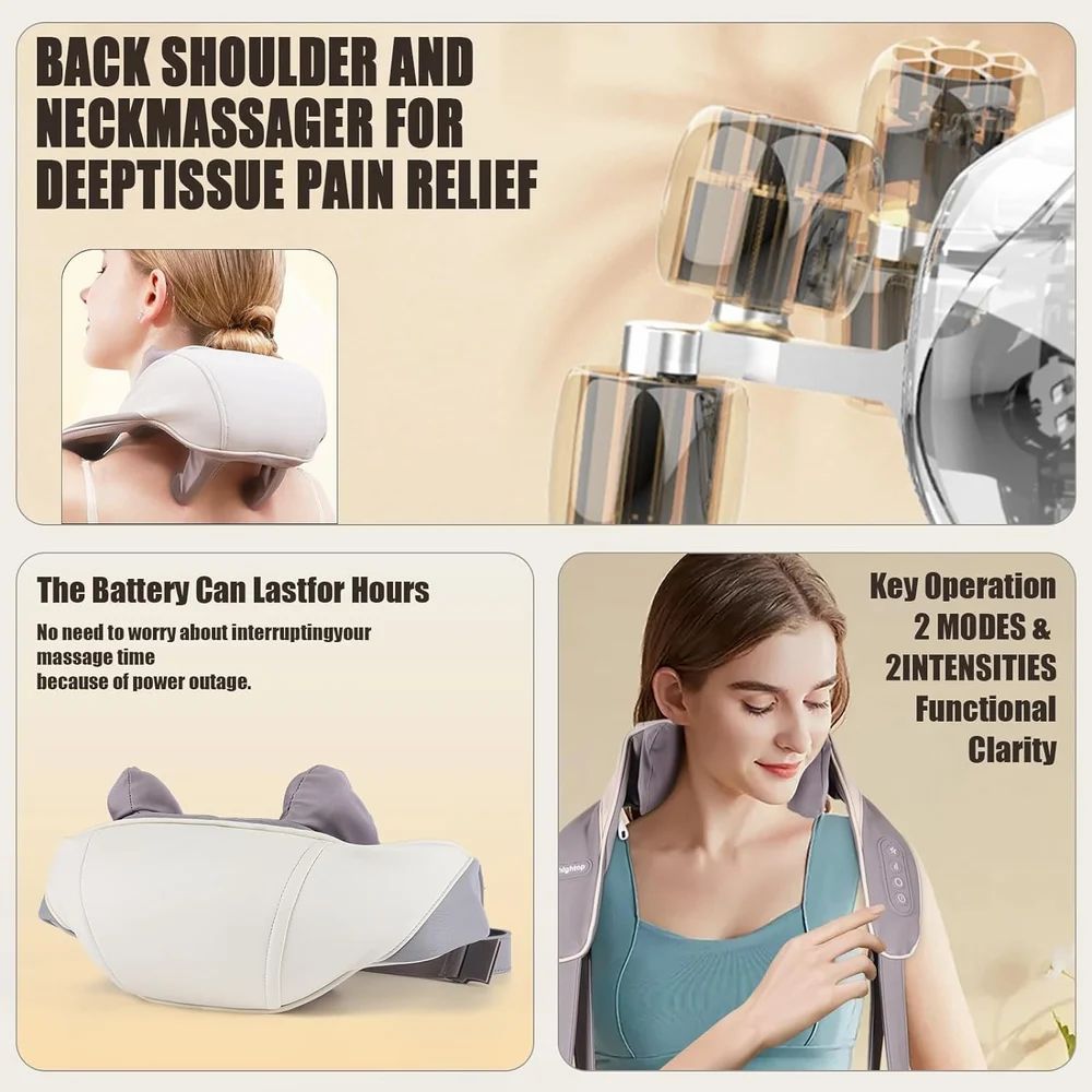 Neck & Shoulder Pain Relief Massager – Your Daily Posture Lifeline